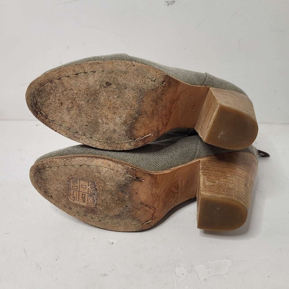 Rag & Bone Newbury Canvas Ankle Boot Size 9 - Picture 3 of 9